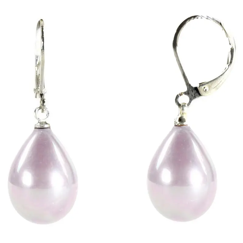 Mother of pearl parel oorbellen Holly Light