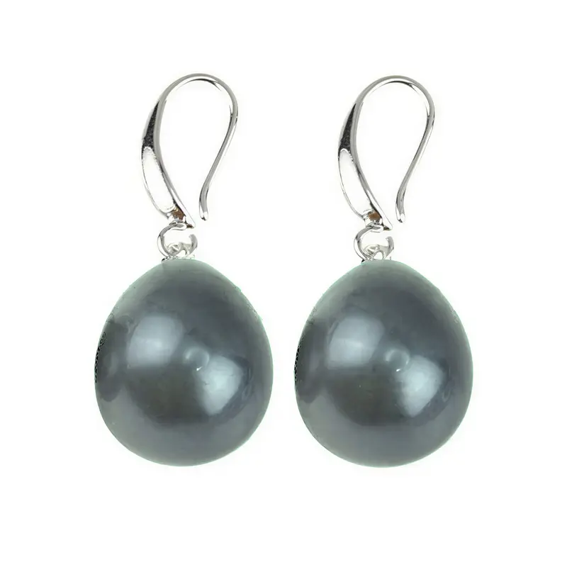 Mother of Pearl parel oorbellen Royal Green