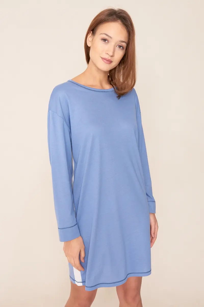 Nachthemd 1213377 Blau