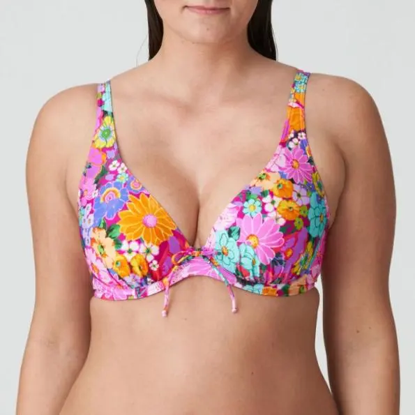 Najac Half Voorgevormde Bikini Top met Beugel 4011019 Floral Explosion