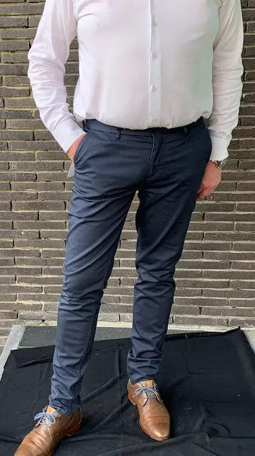 Navy cotton trousers Borélio 1930 - TC137/ 262