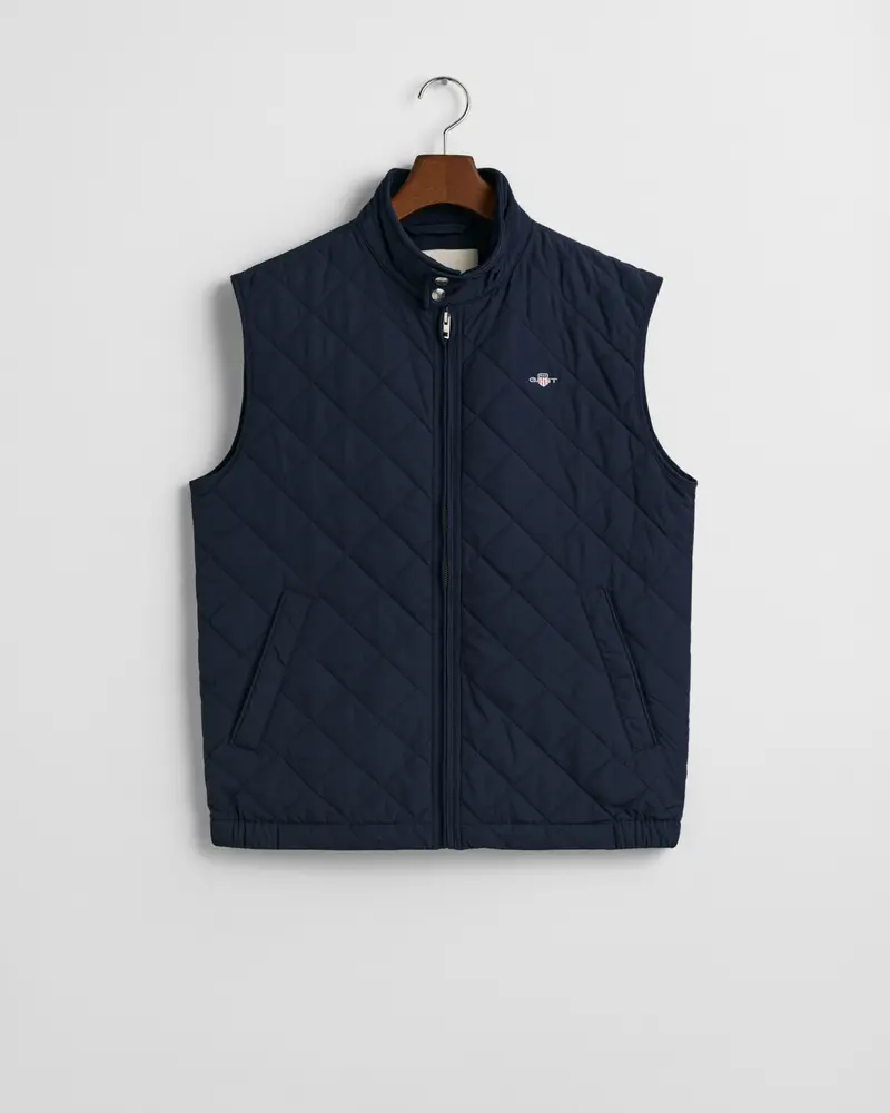 Navy light padded bodywarmer Gant - 70063241/433