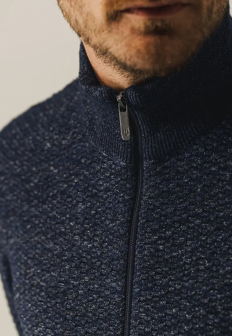 Navy structured cardigan State of Art - 25062/5957