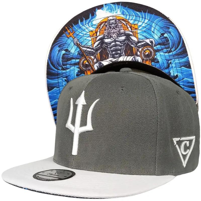 Nereus Snapback - Grey/White