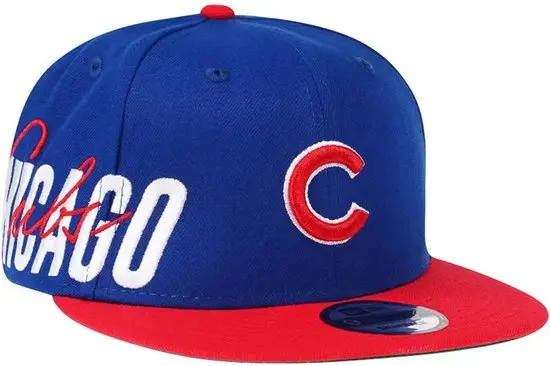 New Era Chicago Cubs Blue Sidefront Edition 9Fifty Snapback Cap