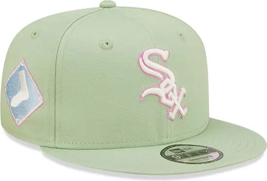 New Era Chicago White Sox Pastel Patch Green 9FIFTY Snapback Cap