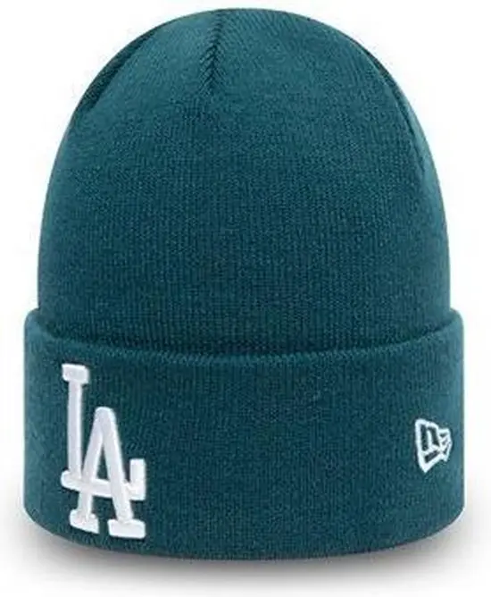 New Era LA Dodgers League Essential Blue Cuff Beanie Muts