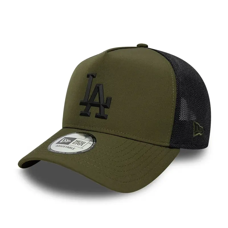 New Era LA Dodgers MLB Sport Dark Green 9FORTY E-Frame Trucker