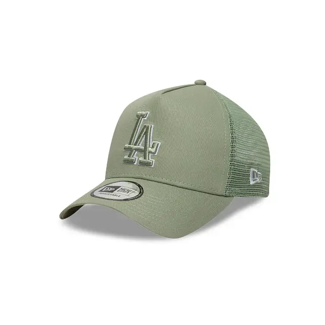 New Era Los Angeles Dodgers MLB Team Outline 9FORTY E-Frame Trucker Snapback