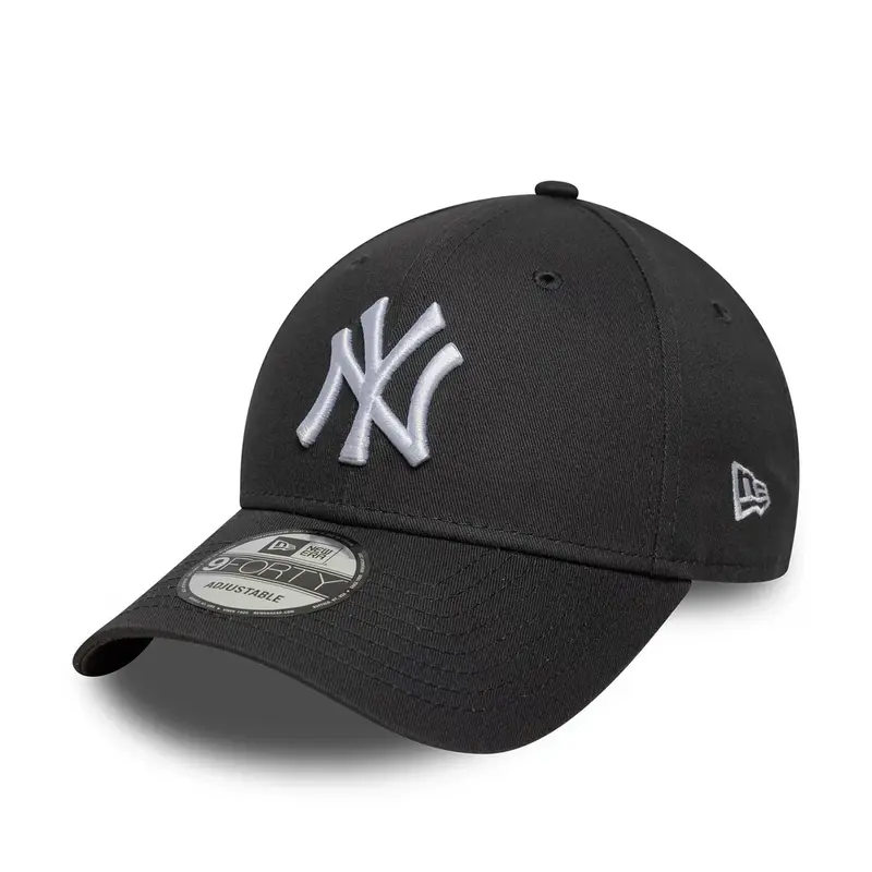 New Era New York Yankees MLB League Essential Charcoal 9FORTY Cap