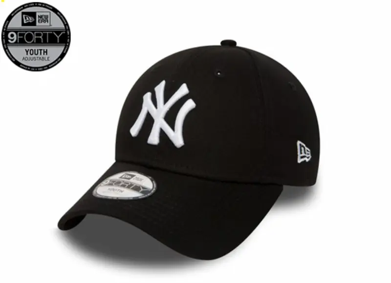 New Era NY YANKEES ESSENTIAL KIDS BLACK 9FORTY