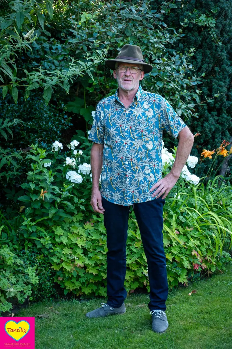 New new new - happy vibe- mannen shirt- Luka