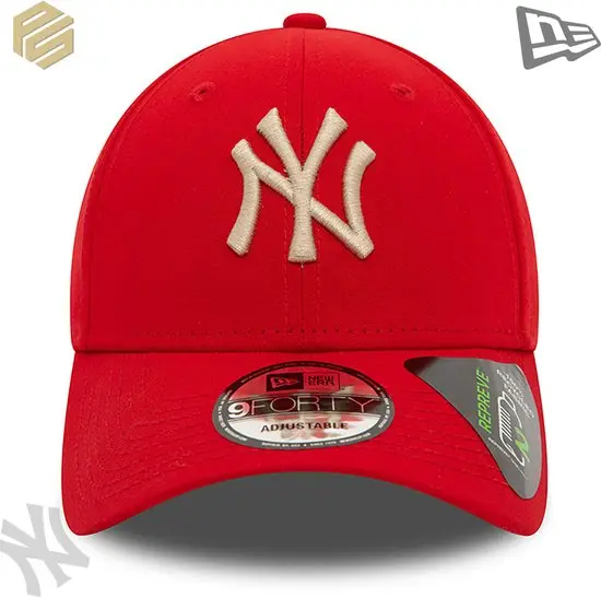 New York Yankees MLB Repreve Red 9FORTY Adjustable Cap