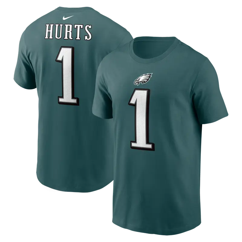 Nike - NFL Name & Number Tee - Philadelphia Eagles - Jalen Hurts