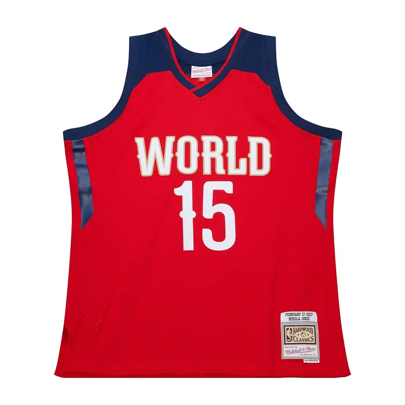 Nikola Jokic All Star 2017 Team World NBA Swingman Jersey Mitchell & Ness