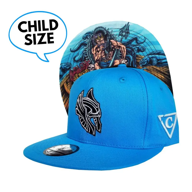 Njord Snapback Child Size - Blue