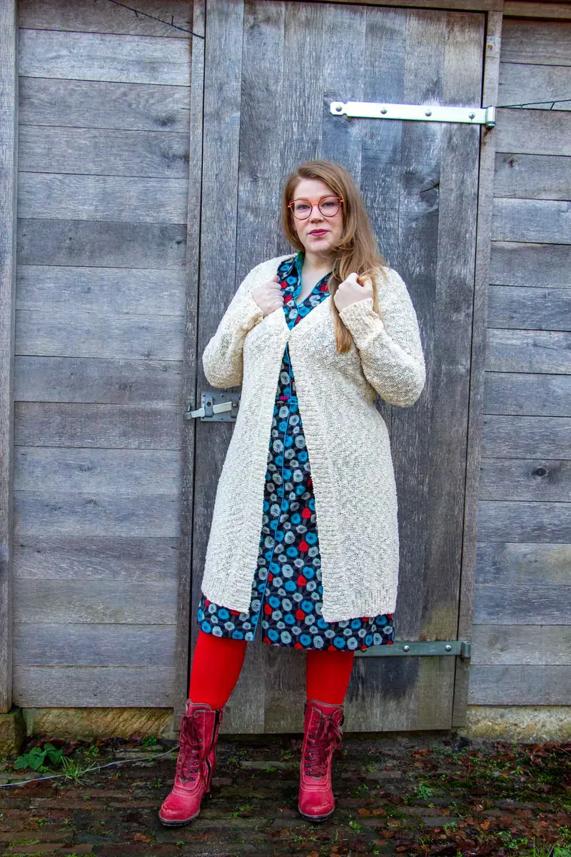 Noa nova - wool white - made by Tantilly