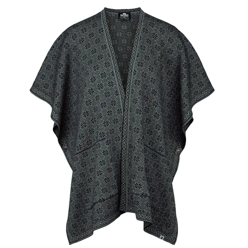Norlender - Johanna poncho scarf | omslagdoek van merinowol