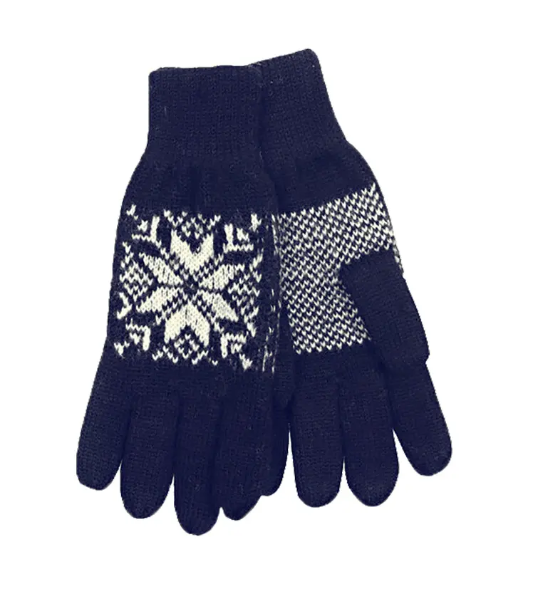 Norlender - Snowflake gloves | wollen handschoenen