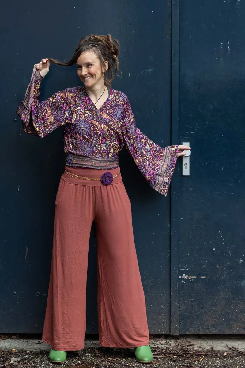 Nova pants – Tantilly’s nieuwe all-year pants- roestoranje