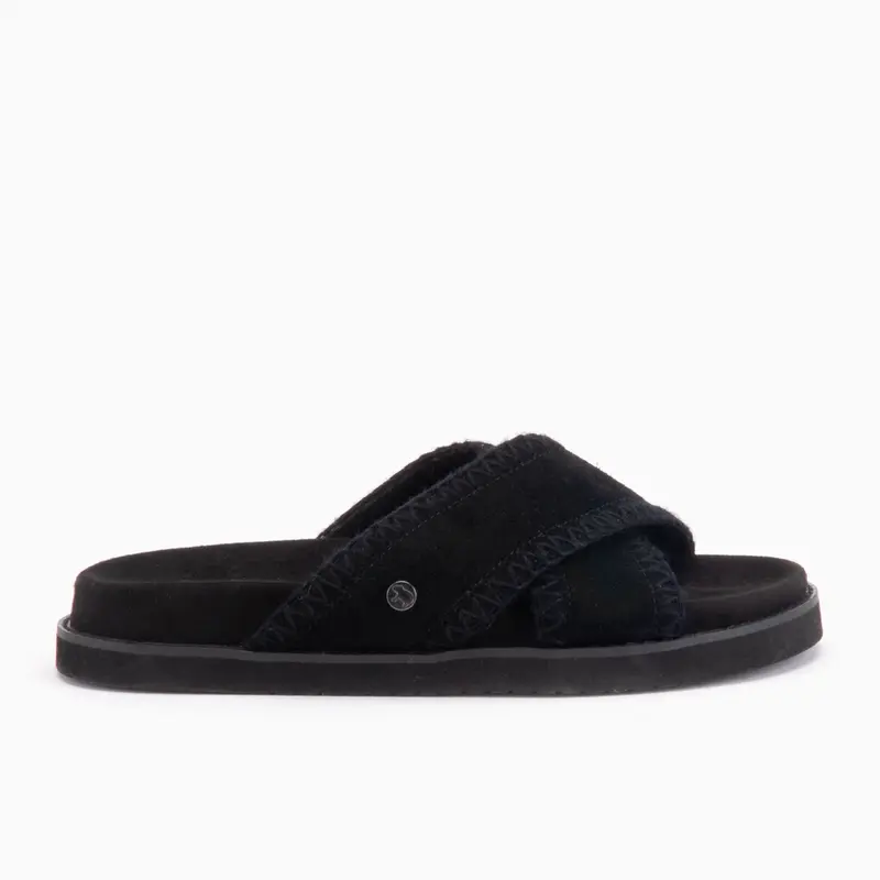 Nyah Dames Suède Black