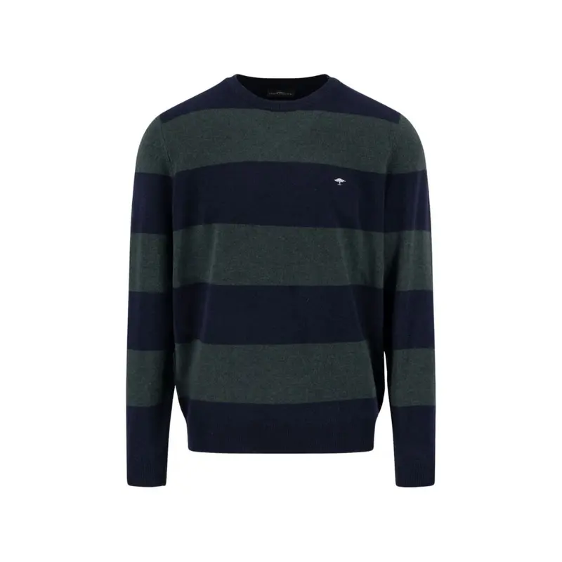 O-neck stripe mer/cash