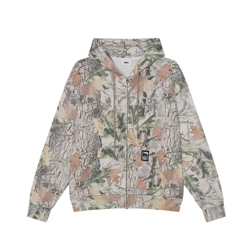 Obey Post Zip Hood