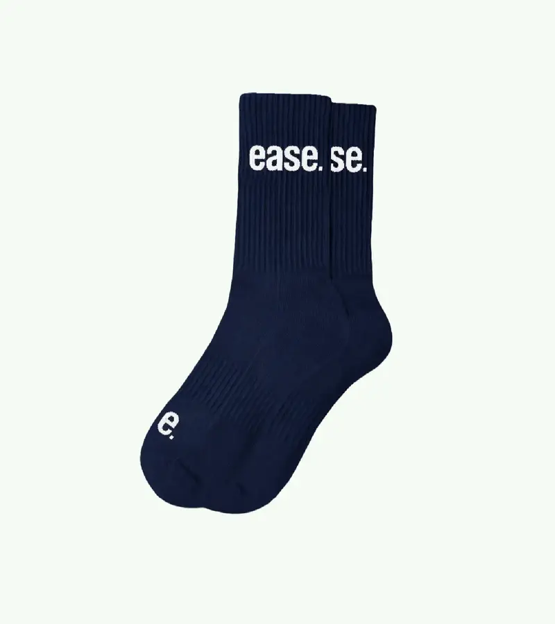 OG High Crew Socks (Navy Blue)