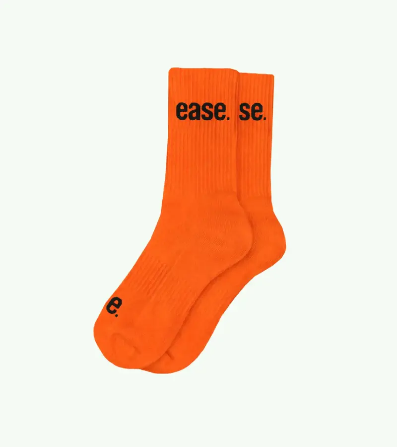OG High Crew Socks (Orange Burst)