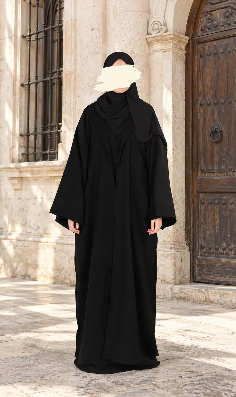 Open Kimono ZAHRAA - Black