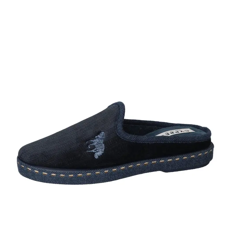Pantoffels, Blauw