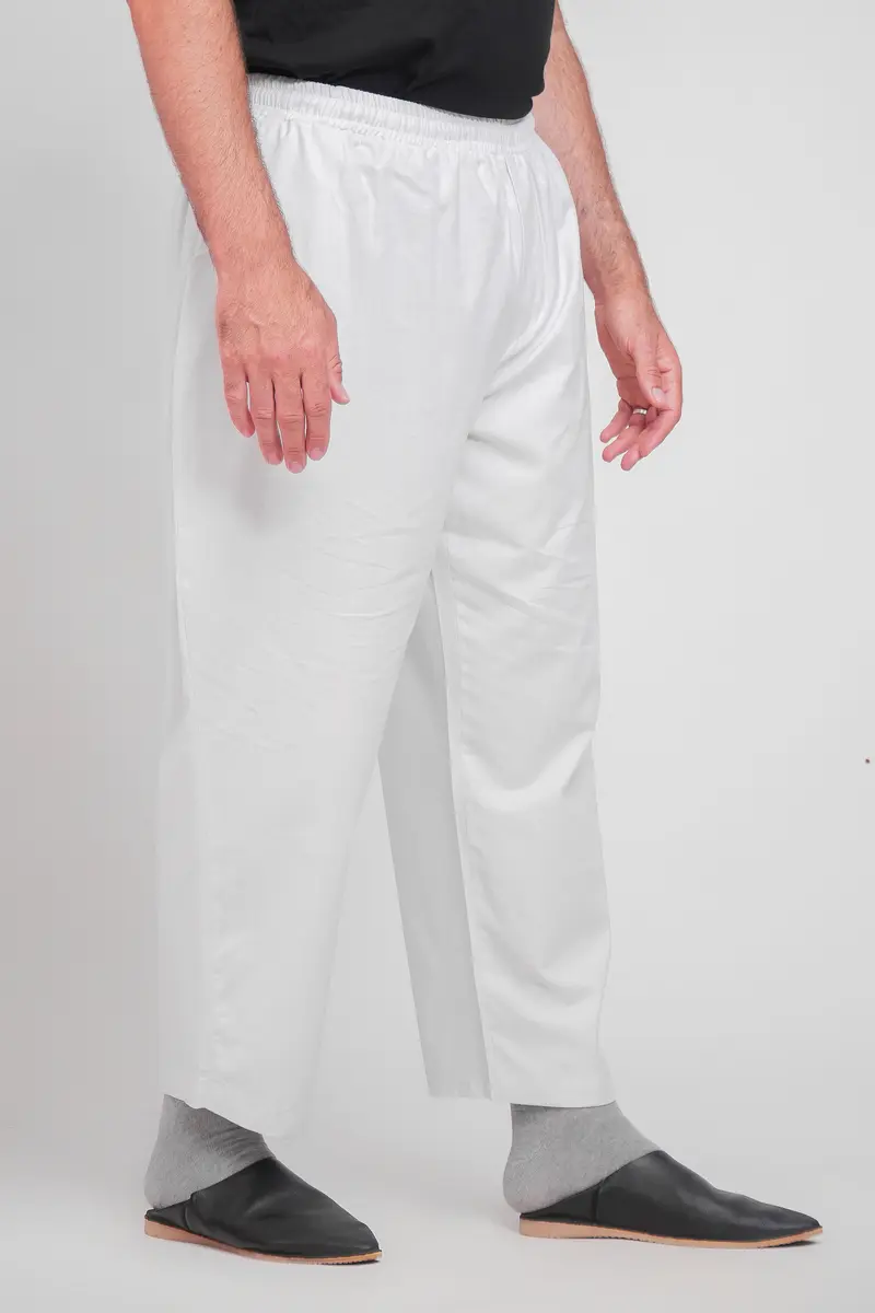 Pants Classic Rayan LINEN - Cream