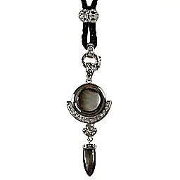 Parelmoeren ketting Mirror Black