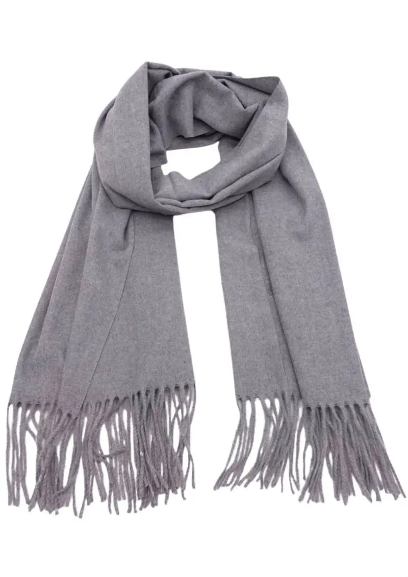 Pashmina Sjaal Gris Moyen