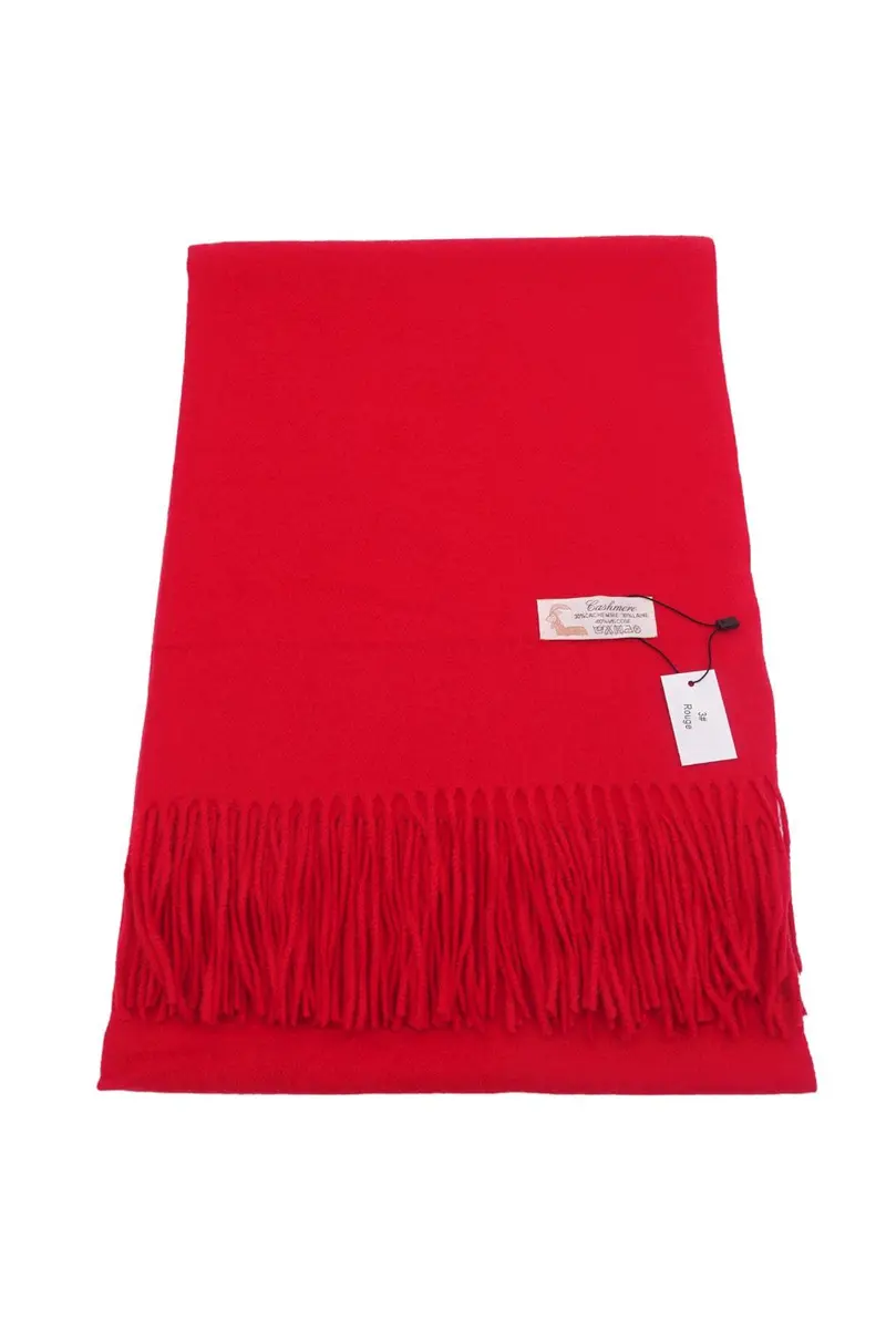 Pashmina Sjaal Rouge Brique