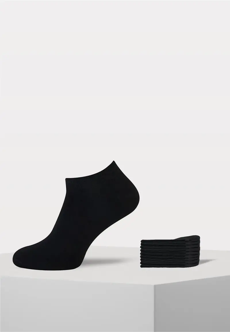 Pierre Cardin - Enkelsokken - 9 Paar - Zwart