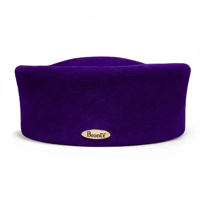 Pillbox hat - Melania - Purple