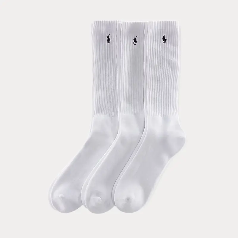 Polo Ralph Lauren Sportsokken Heren 3-Pack Wit