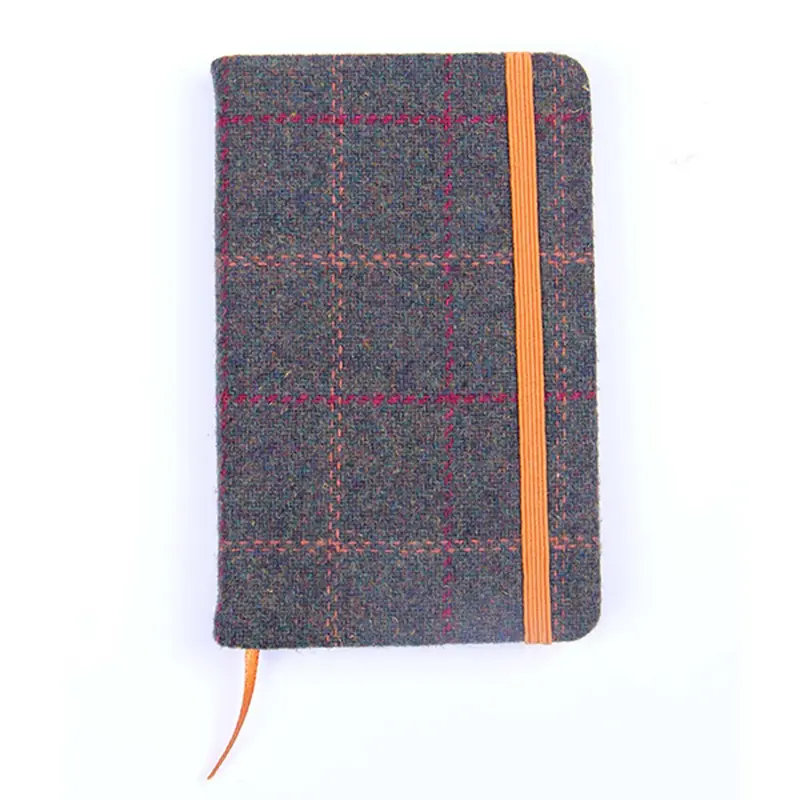 Prince of Wales tweed notebook