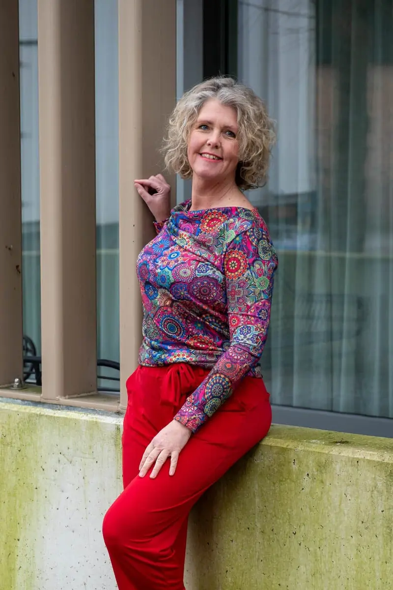 Priscilla Sweater - kiara retro style- warme viscose