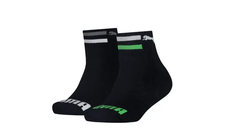 Puma - Kids - Quartersokken - Badstofzool - Verschillende Kleuren