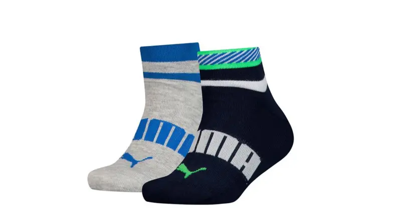 Puma - Kids - Quartersokken - Sport/ Navy-Blauw