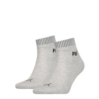 Puma-Unisex- Heritage- Quarter/ Grey - Black 2 Pack