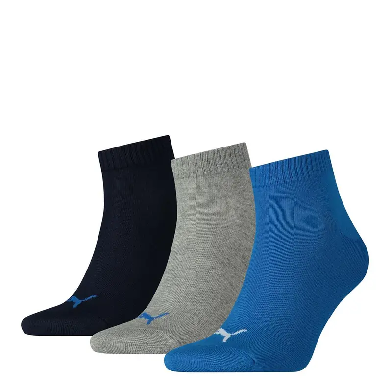 Puma - Unisex Quarte Sokken - 3 Pack