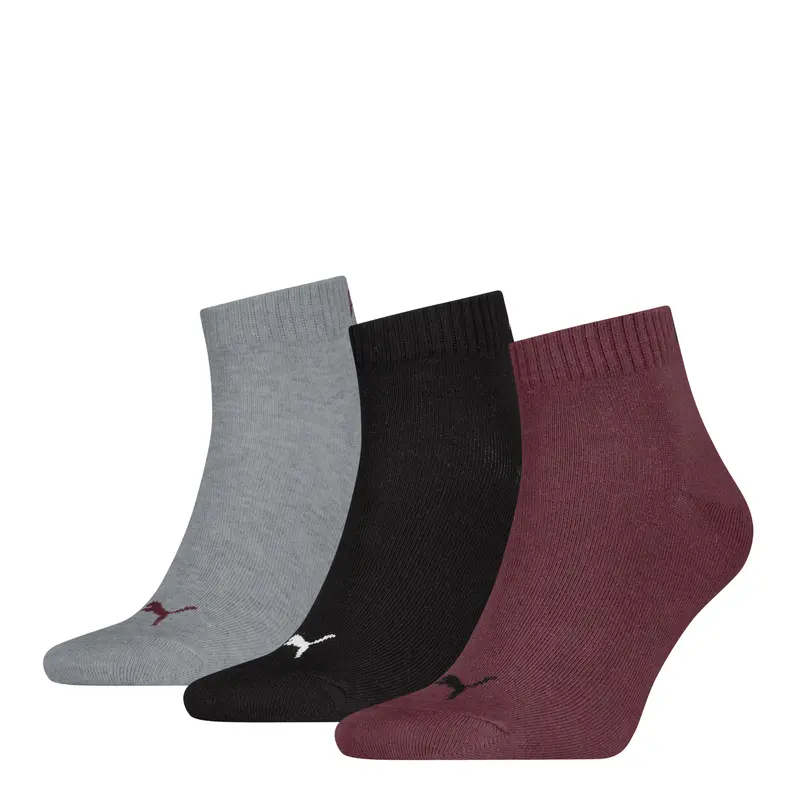 Puma - Unisex Quarter - Seasonal - Verschillende kleuren 3 Pack