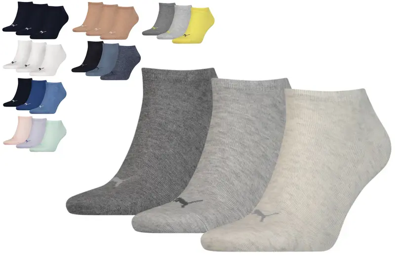 Puma - Unisex - Sneakersokken - Verschillende kleuren BEST SELLER