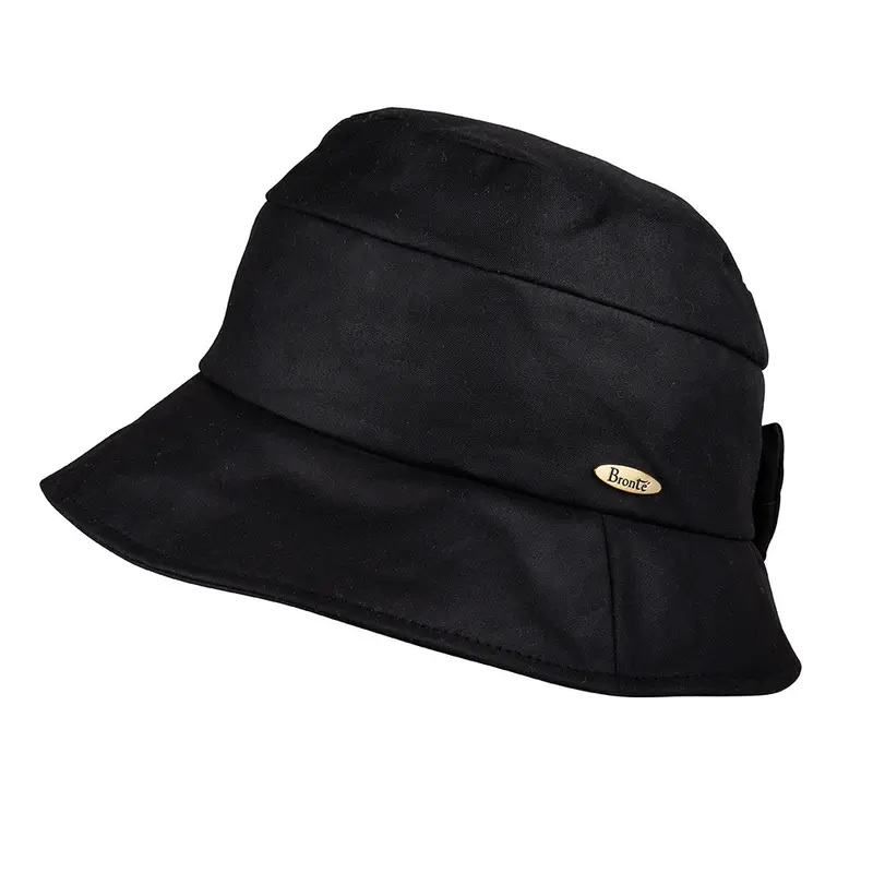 Rain Hat - Carla/B - Black Wax