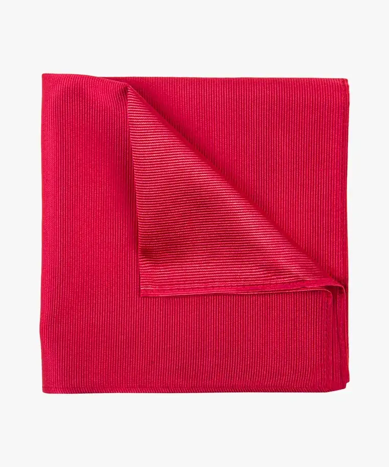 Red silk pocket square Profuomo - PP5N00002C-D-F-O