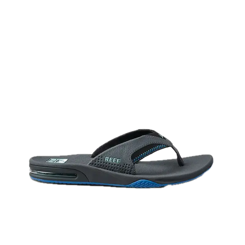 Reef Fanning Gunmetal Ocean
