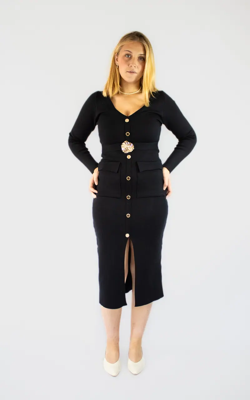 Robe noire élégante